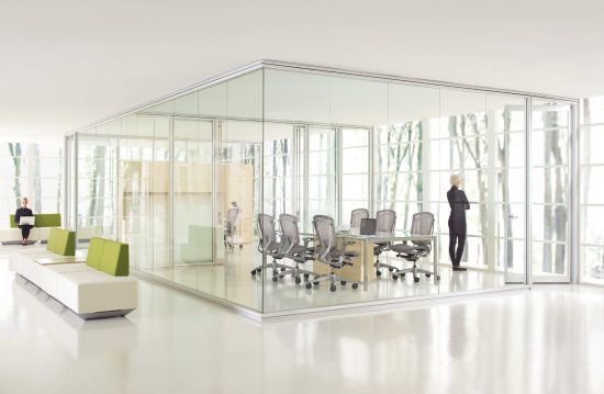 Teknion Optos Low Profile Demountable Wall System