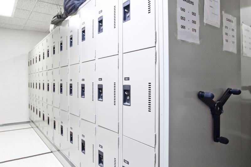 Montel lockers at correctional facility