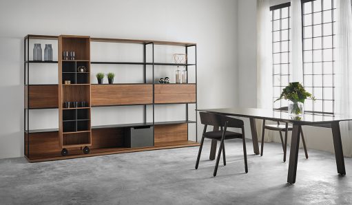 Teknion Punt Literatura Open Storage Shelf System