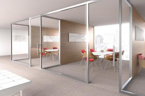 Lightline Wall Conference Rooms with Itoki Tables  Chairs and Genius Wall