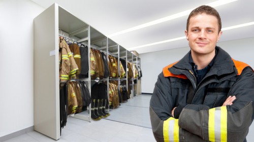 Montel Public Safety SmartShelf Fireman Uniforms